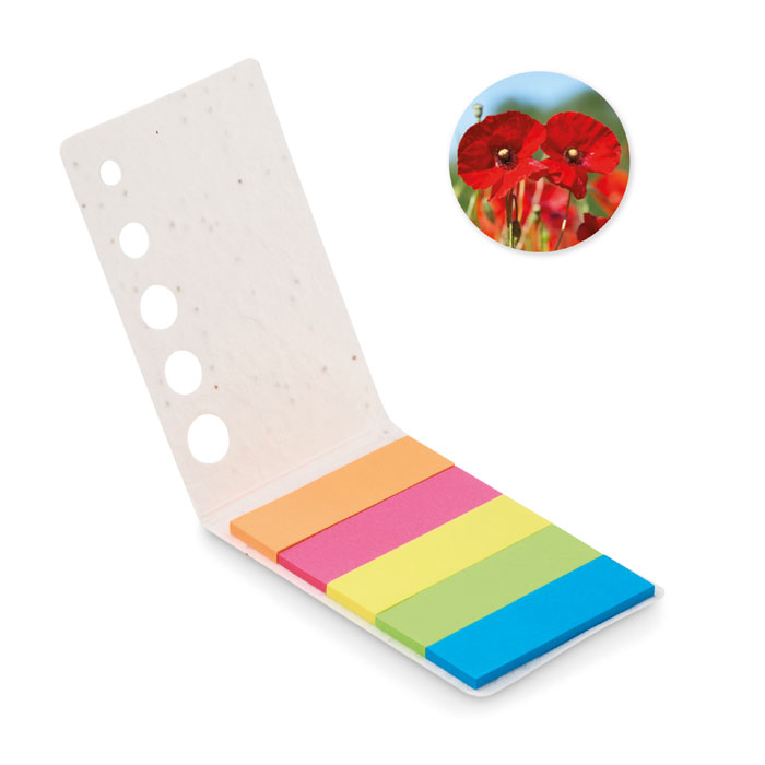 Memo set of seedpaper | Eco gift